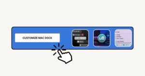 Customize Mac Dock uBar tool for Mac