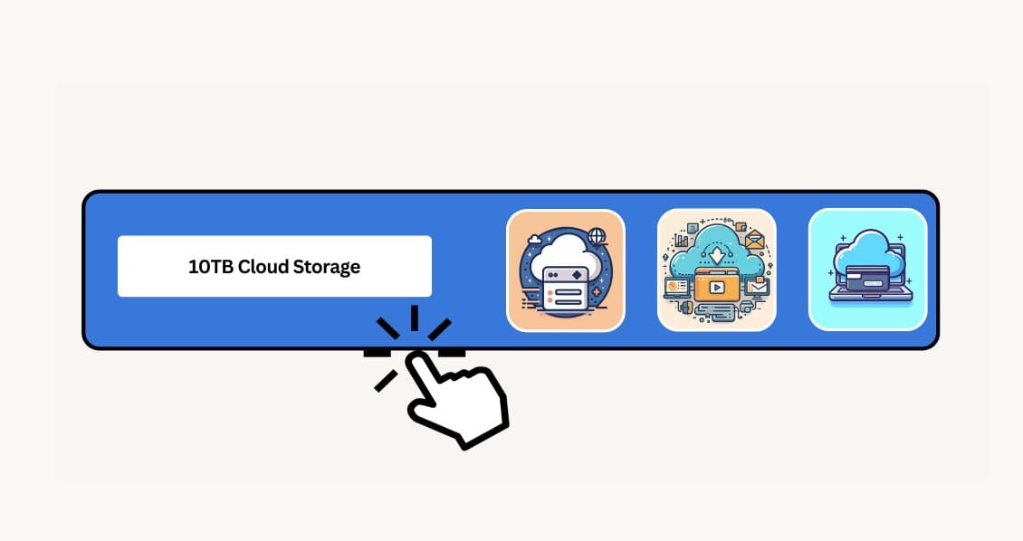 cloud storage large space