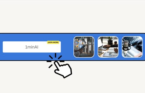1minAI $39.99 Lifetime Manage Account for Creative Professionals