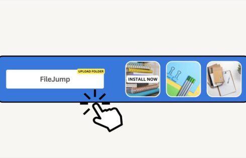 Uploads Folders, Files to Filejump