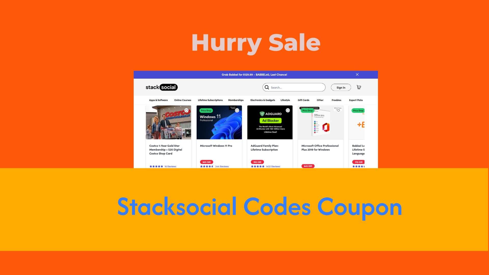 Stacksocial Codes Coupon Hurry Sales