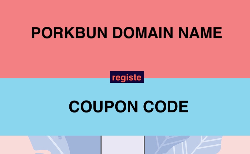 Porkbun coupon code