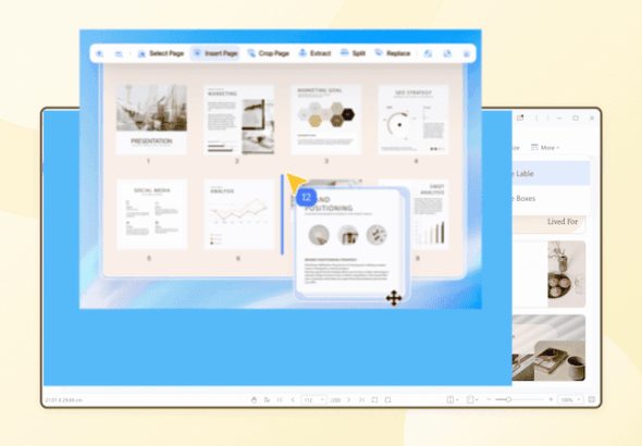 Pdf editor edit tool