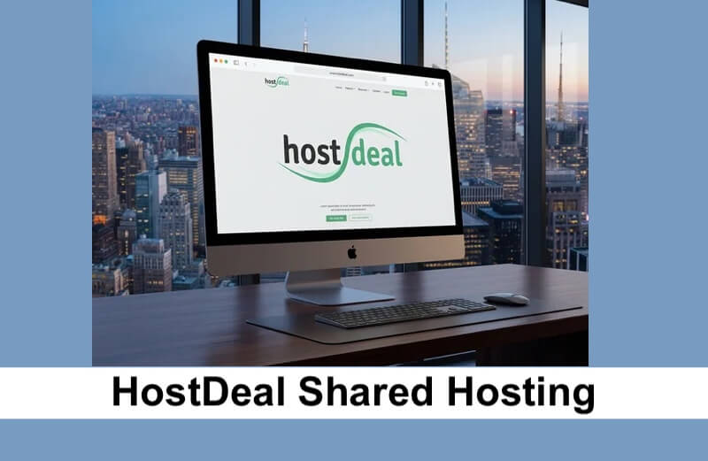Hostdeal shared hosting website