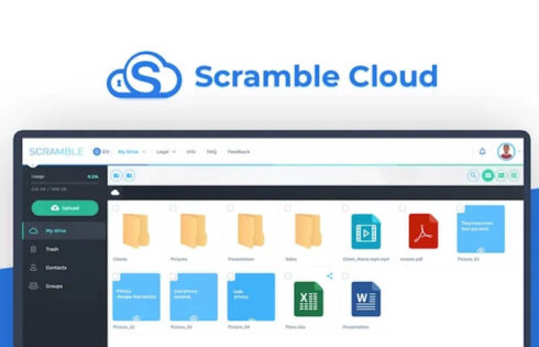 Scramble cloud cloud storage lifetime subscription